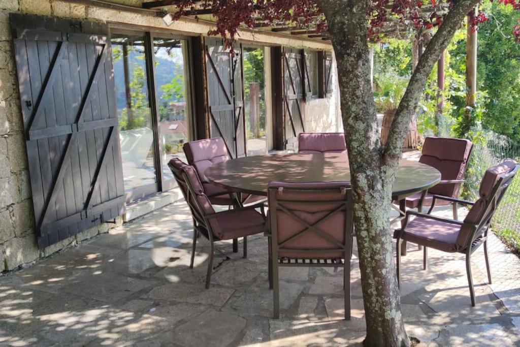 Pool House au cœur du Gérès à Rio Caldo Vila Exterior foto